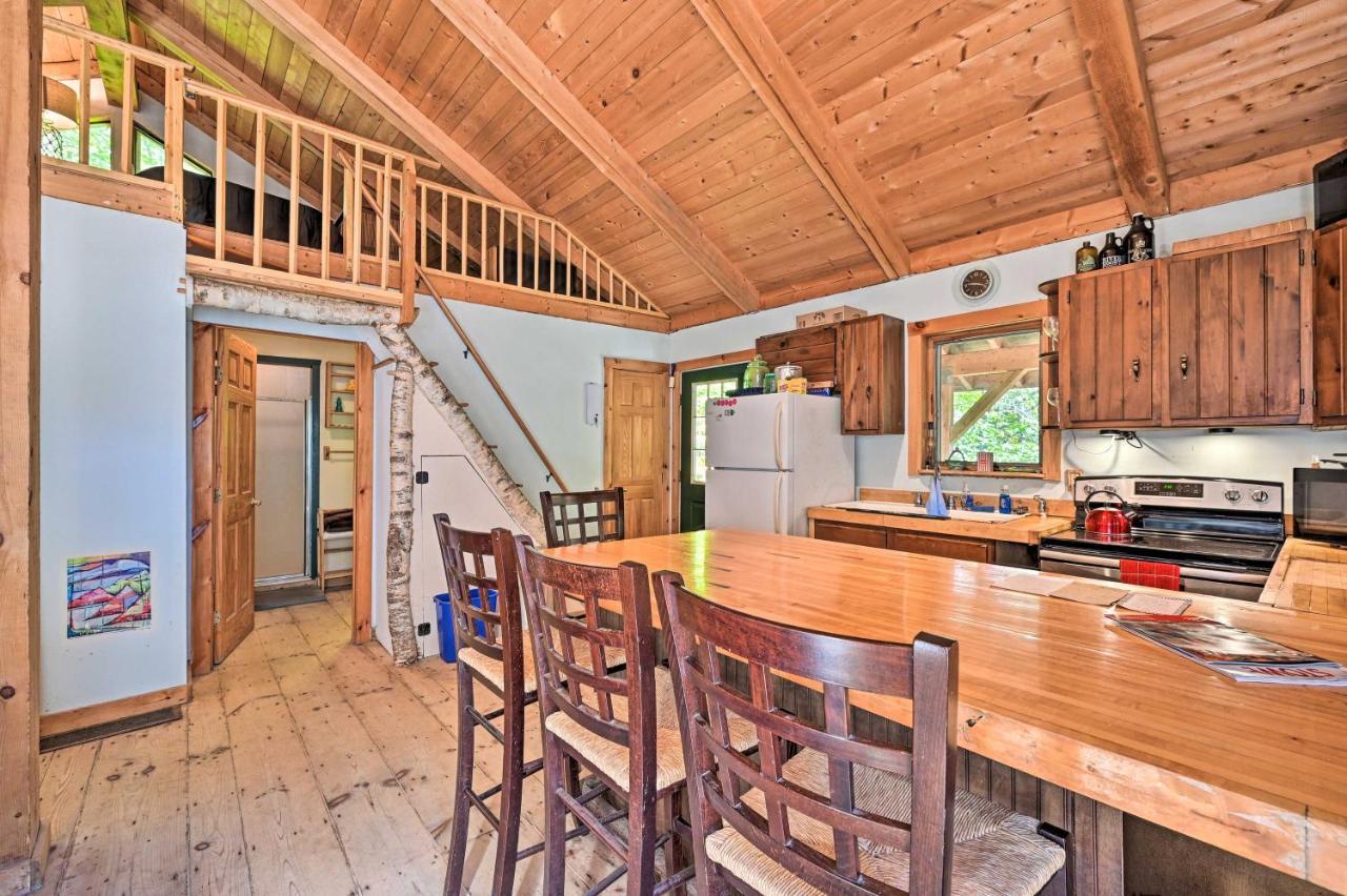 Remote Cabin With Fire Pit 3 Miles To Stowe Mtn! Extérieur photo