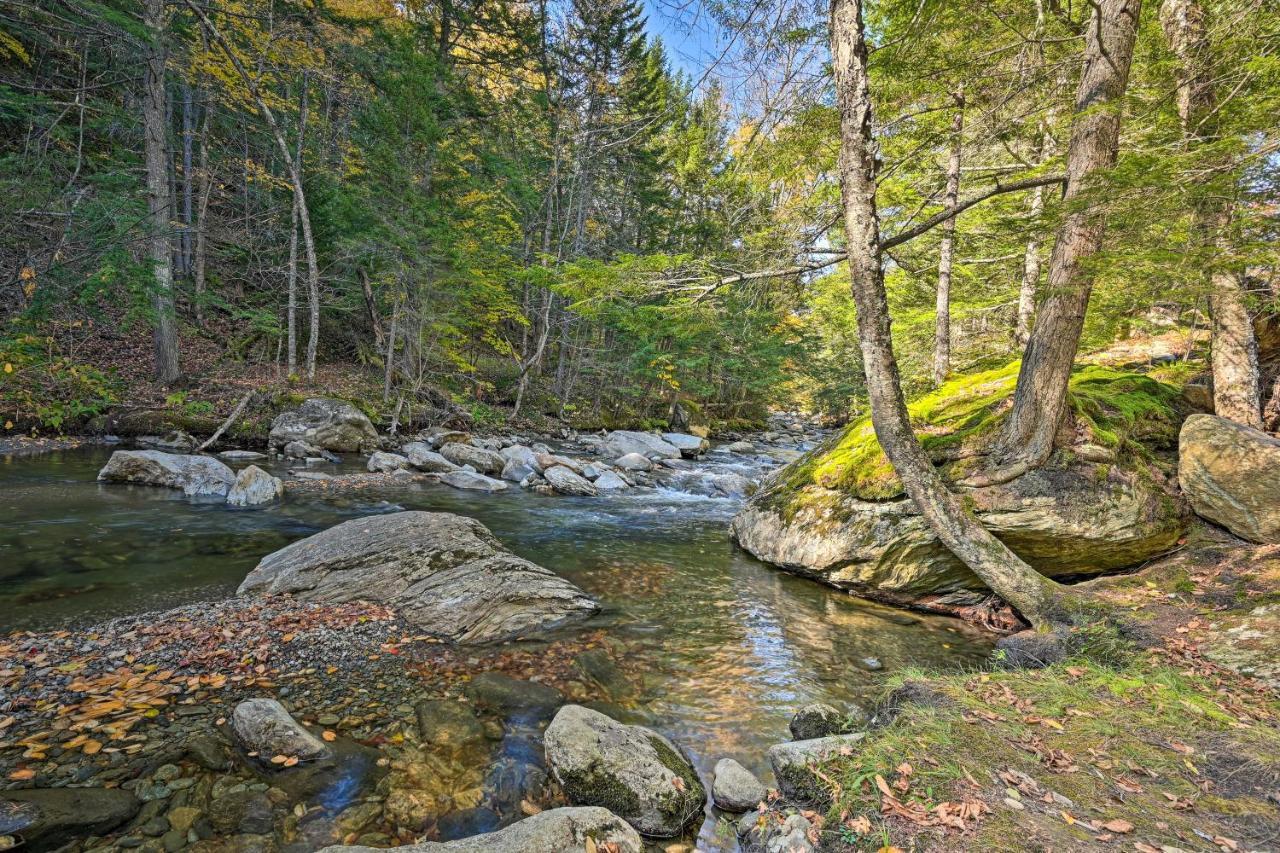 Remote Cabin With Fire Pit 3 Miles To Stowe Mtn! Extérieur photo